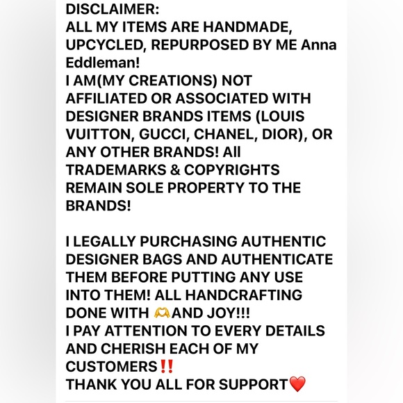 🎁 Authentic upcycled Loui monogram Apple Watch band - Picture 15 of 15